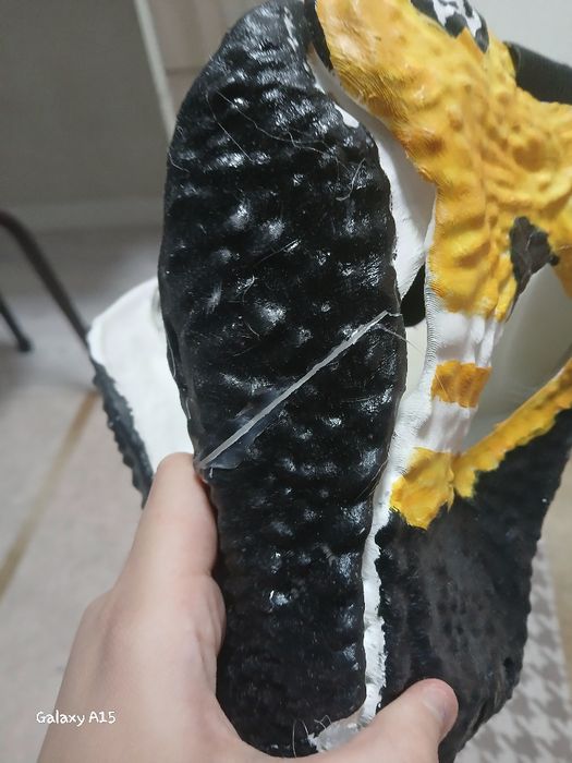 Маска раптора сломанная