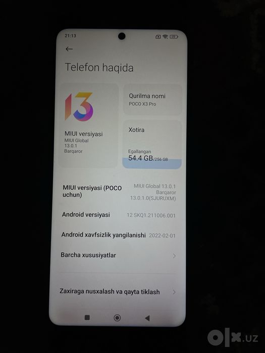 Poco x3 pro 8/3 256gb