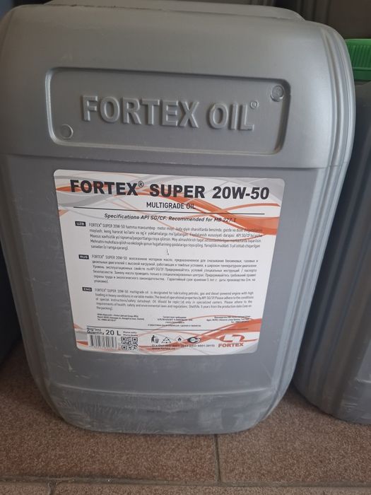 FORTEX OIL 20 LT/Моторные масло Доставка