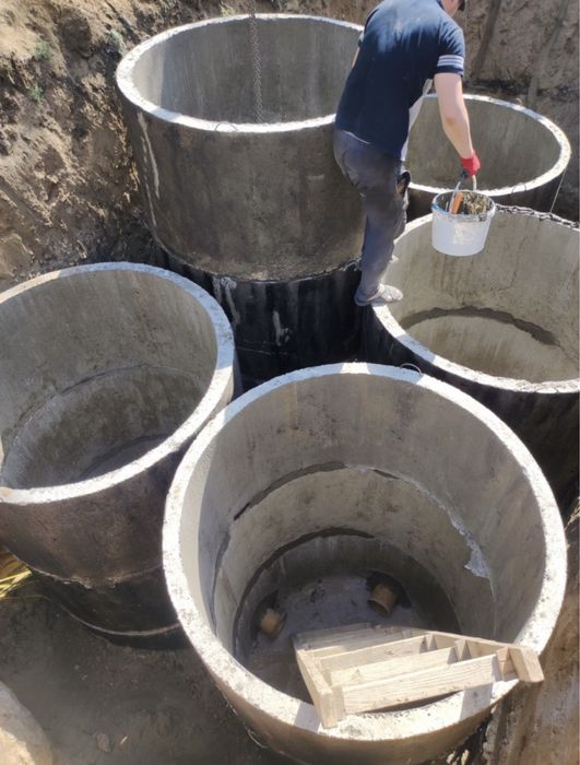 Бетонные кольца для септика