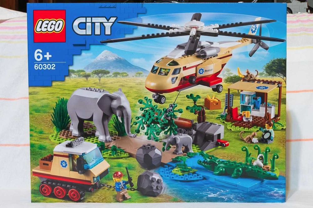 LEGO City 60302 - Operatiune de salvare a elefantilor [Sigilat]