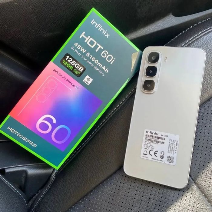 YENGI ! Infinix Hot 60i (4+4/128Gb | 4+4/256Gb | 8+8/256Gb) | Dostavka