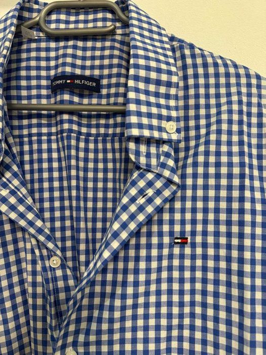 Мъжка риза Tommy Hilfiger – карирана, размер XXL (45–46)
