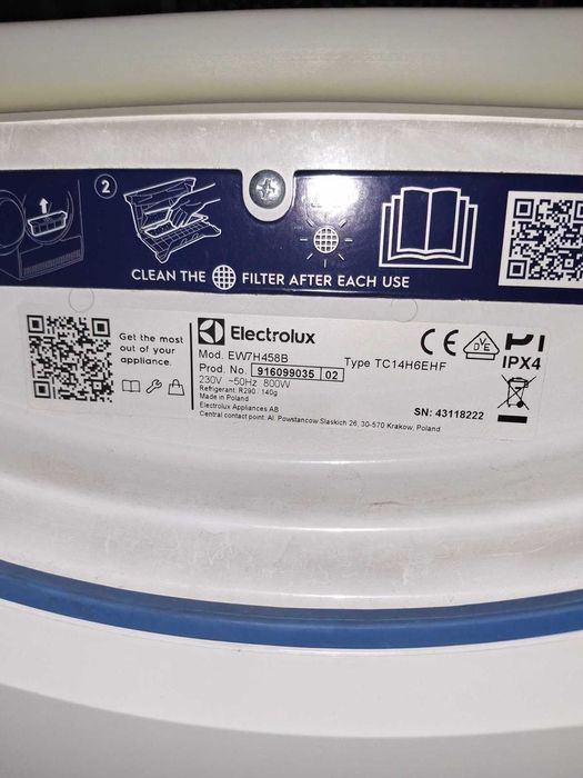 Сушилня Electrolux 8kg