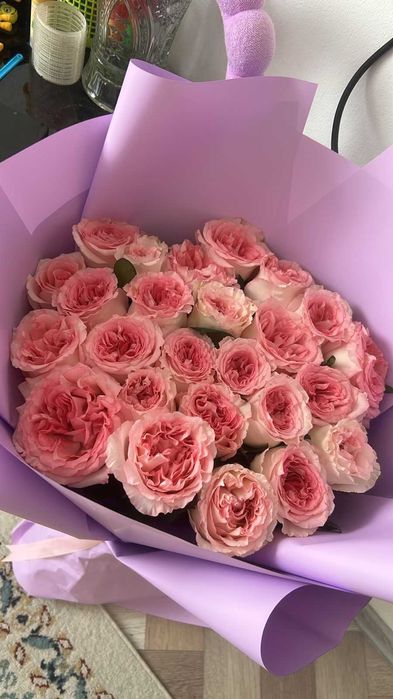 Метровые розы 25 штук