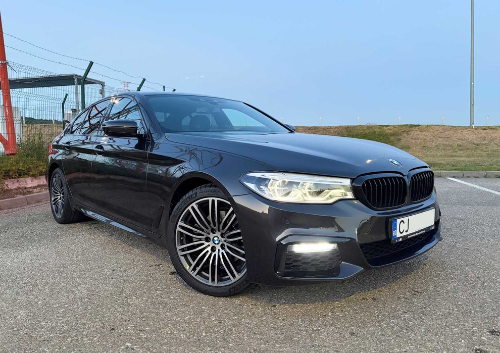 BMW Seria 5 G30 520d 190CP M-paket Full Led Jante Camera Piele Carplay