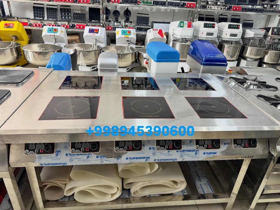 Gaz plita, restoranlar va osh xonalar uchun gaz plita