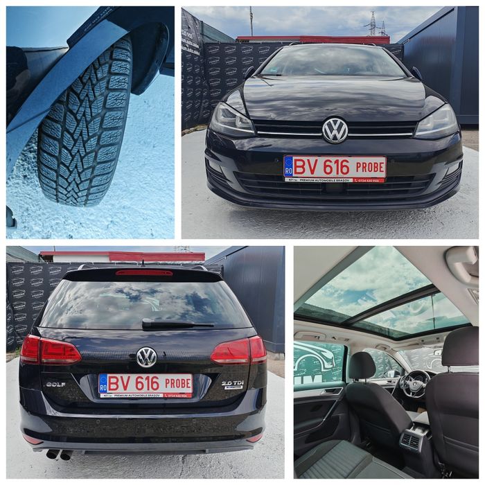 Volkswagen Golf 7 2.0 TDI 150CP *GARANȚIE * Panoramă/Navi/LED/Distronic