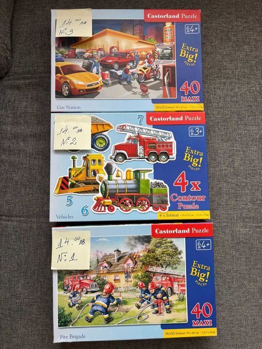 Пъзели за деца  4+