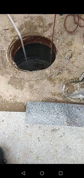 Чистка септика. Ручной