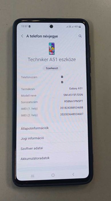 Samsung Galaxy A51