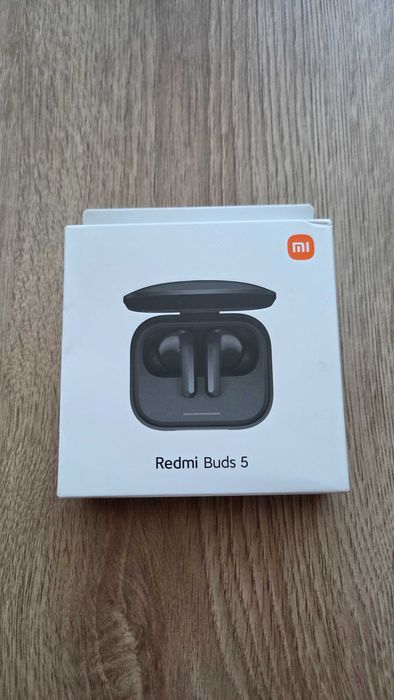 Casti in ear Xiaomi Redmi Buds 5 Black, Noi, Sigilate
