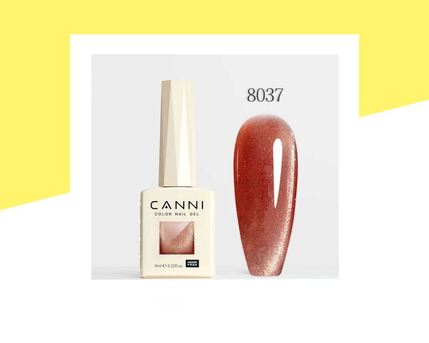 Професионален хипоалергенен гел лак котешко око CANNI – 9 мл.