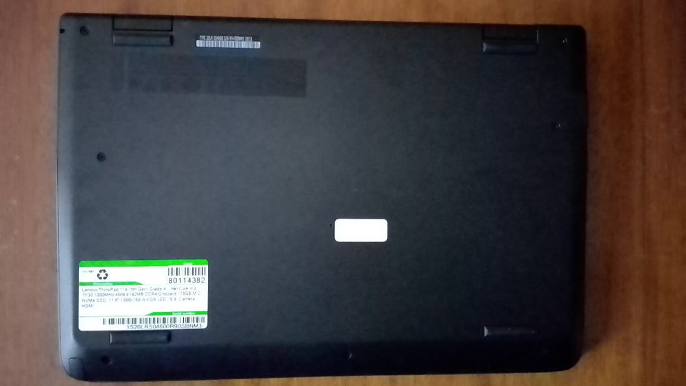 Lenovo ThinkPad 11e (5th Gen) m3 7Y30 8рам 128ssd