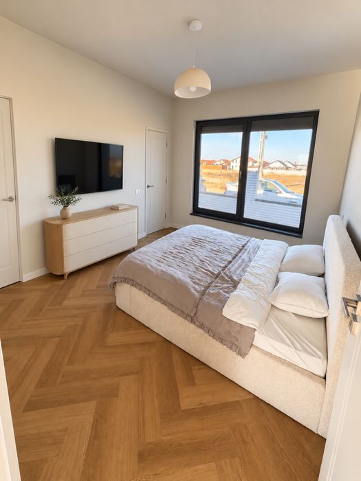 Casă nouă Sântandrei – 3 dormitoare,2 bai, teren 500 mp, gard inclus