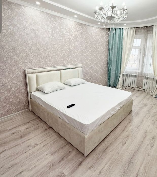 Кровать только спальный с матрасом