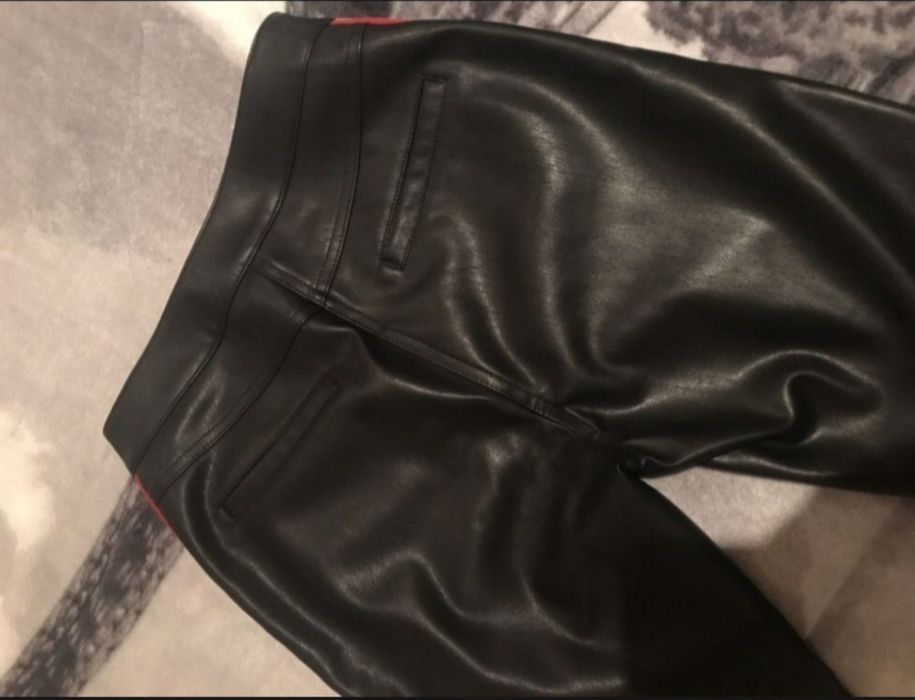 Дамски клин панталон,естествена кожа ,S/M