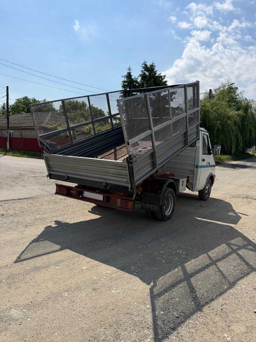 IVECO TurboDaily 35-12 Basculabil/cutie 1996 2.5TDi 120 CP, bena 3x2 m cat. B, inmatriculat ofer fiscal