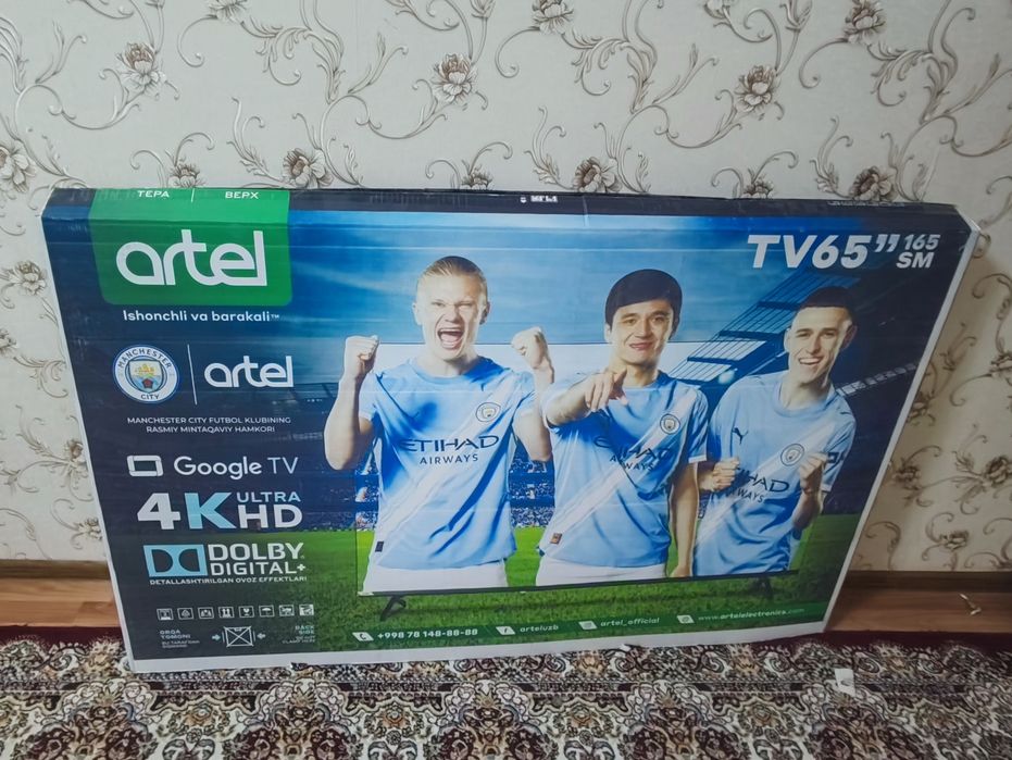 Artel televizor 65 dyumlik