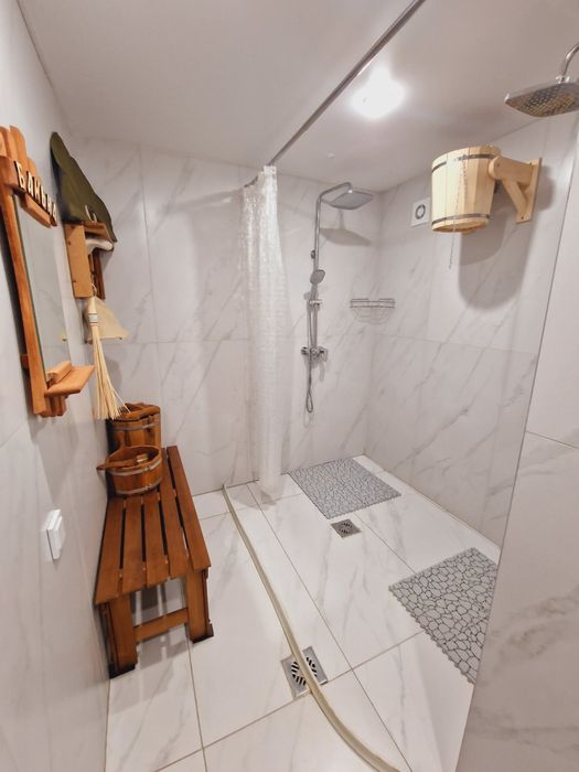 Баня на дровах, семейная