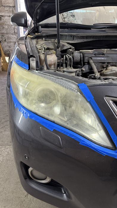 Химическая полировка фар