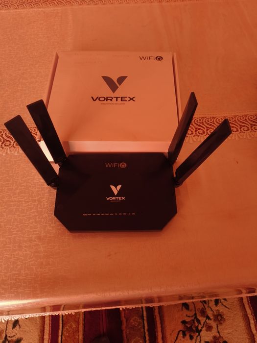 Vortex Wi-Fi 6  Uztelecom router (Uzonline).
Tavsifi:
4 ta GE (G