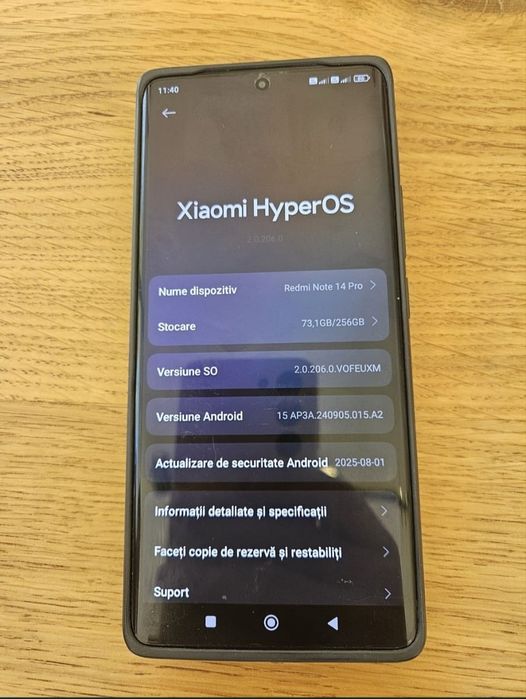 Vând Xiaomi redmi  note 14 pro