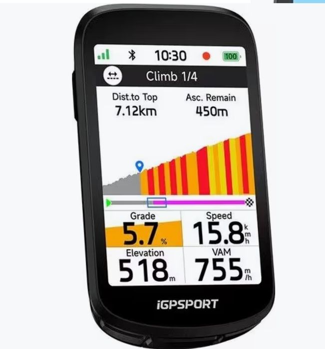 Sistem GPS pentru Bicicleta iGPSport BSC500 Sigilat