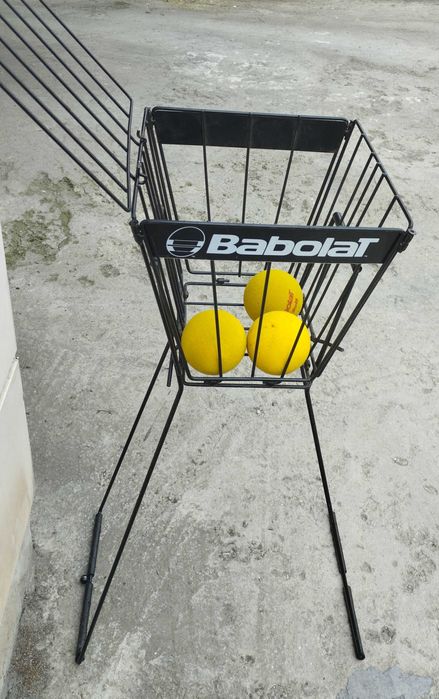 Оригинална тренировъчна тенис кошница за топки Баболат