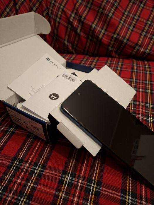 Telefon mobil Motorola Moto g34, Dual SIM, 128GB, 8GB RAM, 5G, Ice Blu