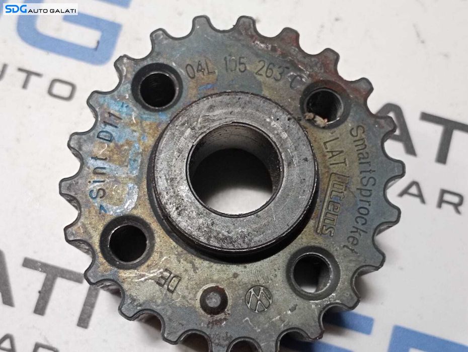 Fulie Pinion Distributie Vibrochen Arbore Cotit Audi Q5 8R 2.0 TDI 2009 - 2018 Cod 04L105263C [M5253]
