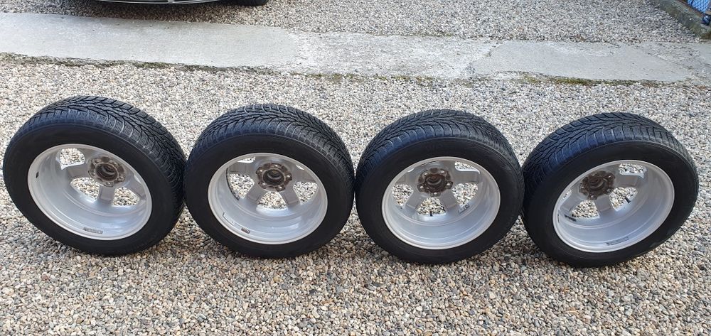 Jante aliaj pe 16...5x112.cu cauciucuri de iarna