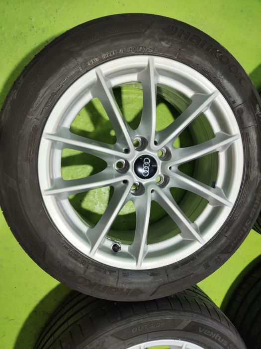 17 5x112 Audi A4 A5 A6 лети джанти 5х112 Ауди а4 а5 а6 225/50/17 летни гуми Hankook