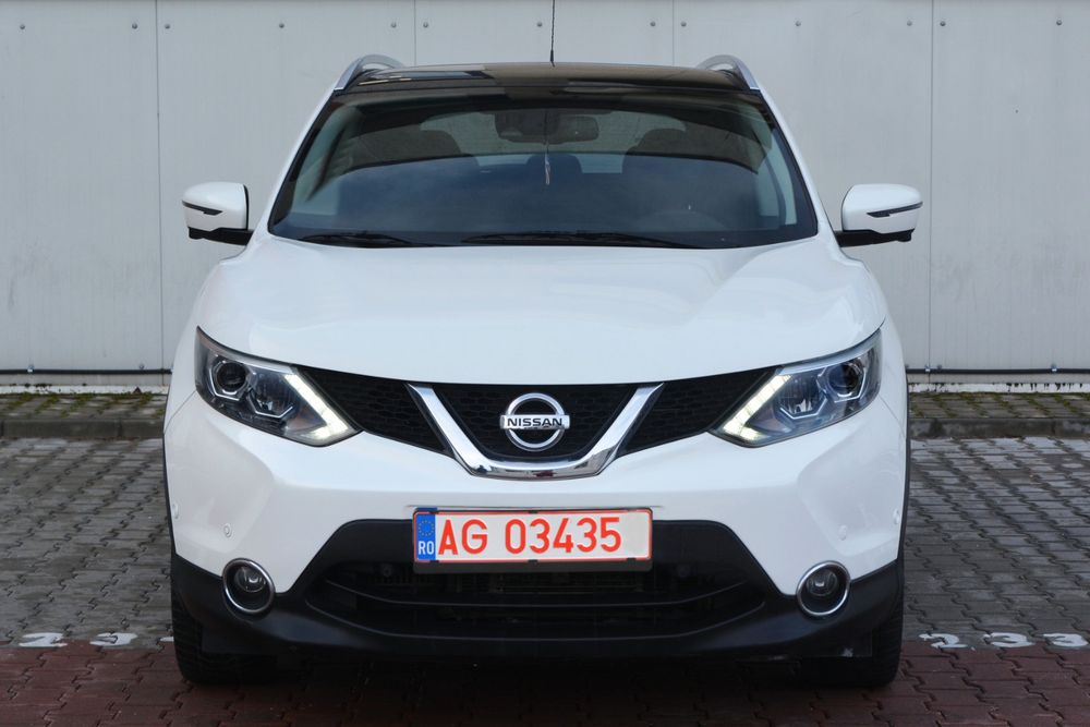 Nissan Qashqai Tekna Automat 1.6Dci 131CP Alb Perlat  Full options