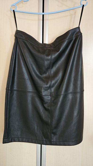 Fustă imitație piele Vila