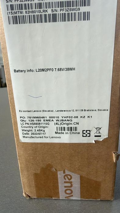 Продам ноутбук леново