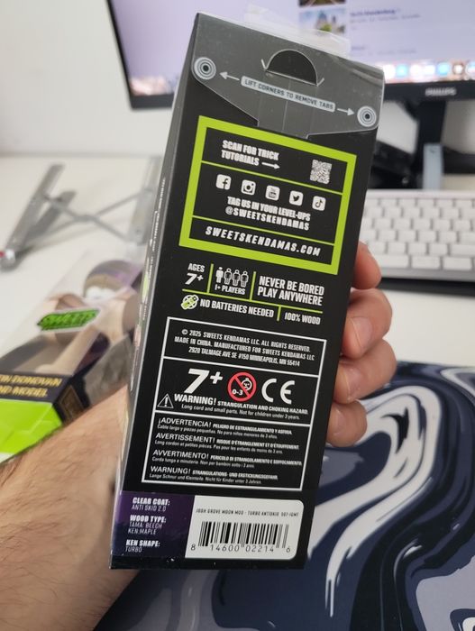 Kendama Sweets JOSHUA Flow Grove, noua, nejucata, originala