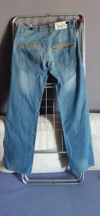 Чисто Нови MЪжки дънки марка Because Denim W32 L34