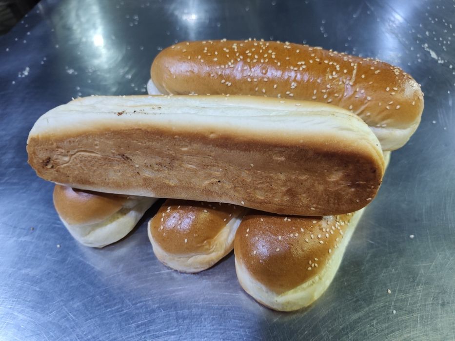 Hotdog, gamburger, haggi uchun sifatli non mahsulotlari