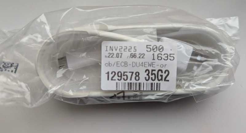 Cablu incarcare Samsung USB-MicroUSB, 1.5M, Nou