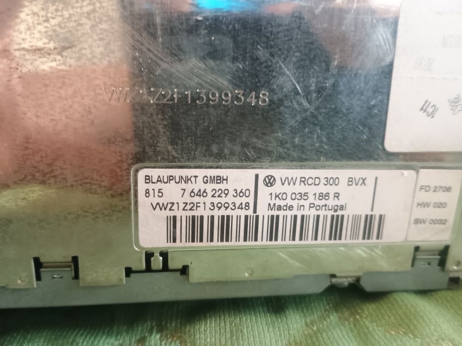 CD Blaupunkt RCD 300 за Голф 5
