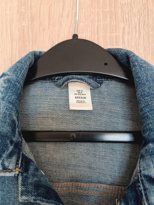 Ново дънково яке H&M, размер 36/XS