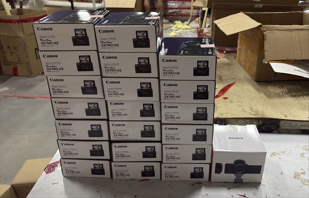 Canon sx740hs новые
