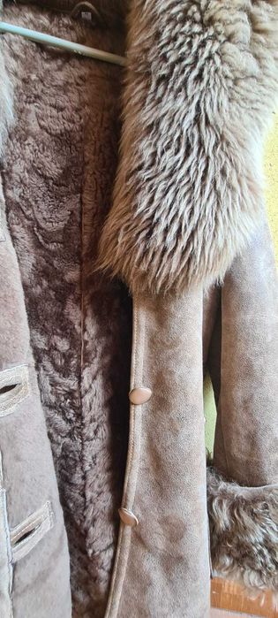 Cojoc de Orăștie îmblănit damă – călduros și elegant, stare impecabilă