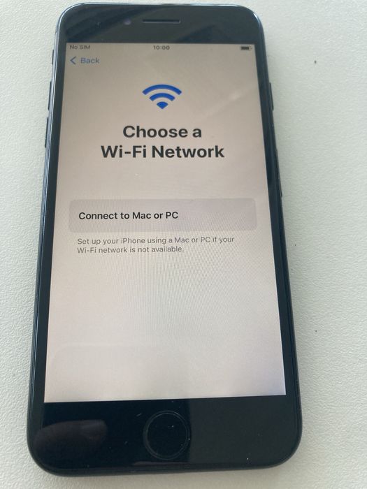 iPhone 7,без iCloud,за Wifi