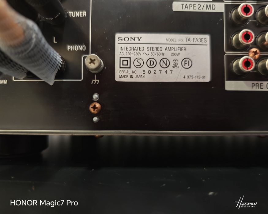 Amplificator,radio, CD linie Sony impecabilă  HI-FI