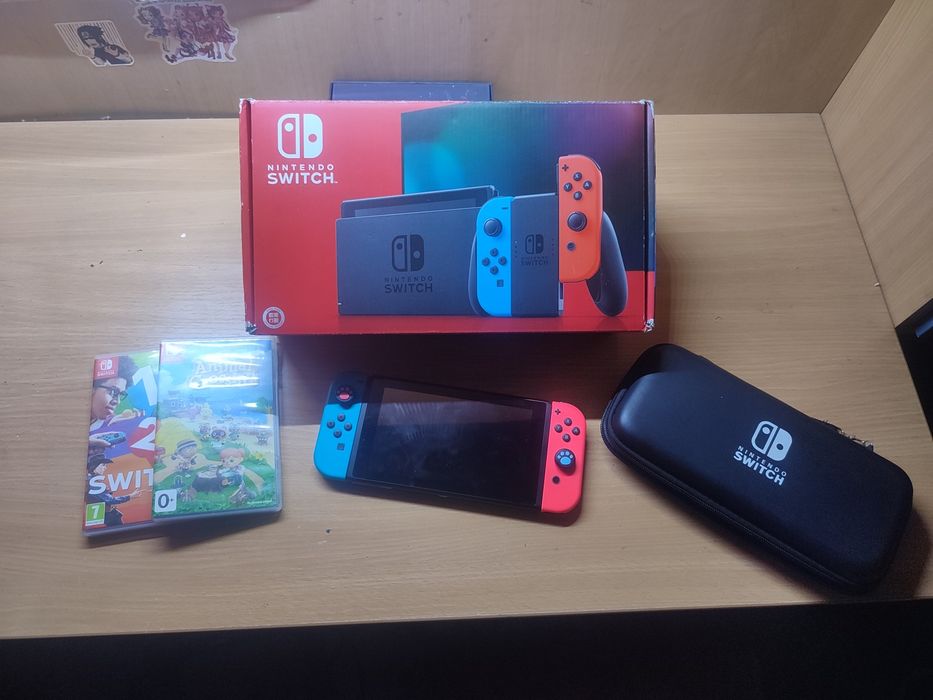 Nintendo switch v2 прошитая СРОЧНО