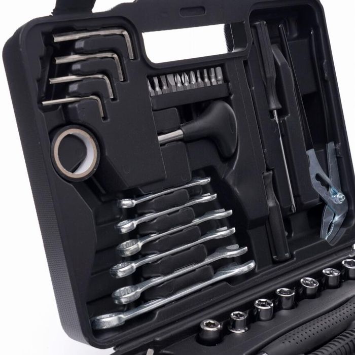 Trusa de scule, chei tubulare, 141 piese, Kraft