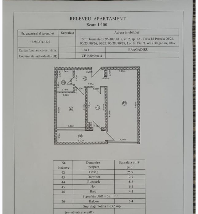 Apartament 2 camere Bragadiru Spazio Residence