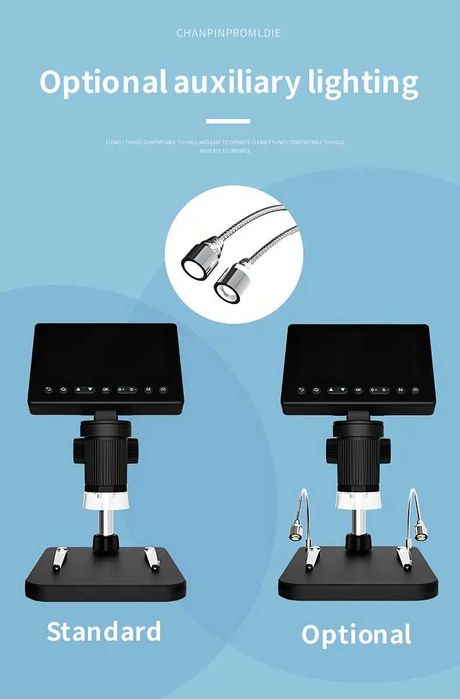 Цифров микроскоп 4.5 Inch дисплей електронен микроскоп електроника